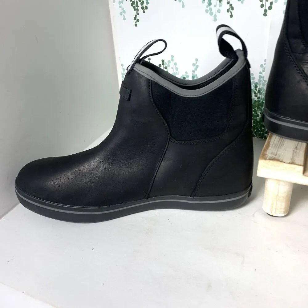 Extratuf Black Leather Waterproof Ankle Boot XAL-000 Men’s Size 10 EUC